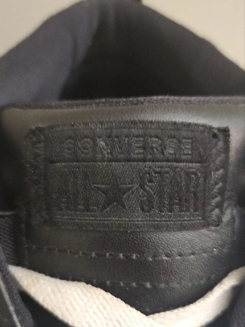 Converse Sneakers. Kids Size 3. Black & White